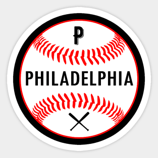 Philadelphia Baseball Pennsylvania Sticker